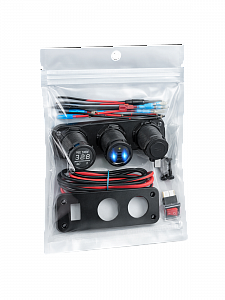 TDS TS-CAU52 Красный Разветвитель авто (Врезной)